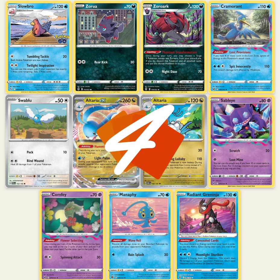 ALTARIA ex : Healing, Sleep Disruption, & Immunity to Attack Effects ! PTCGL (Pokemon PARADOX RIFT)